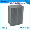Gimax 4pcs/lot customized aluminium housing enclosure powder coating junction case 4676106mm view 1