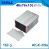 Gimax 4pcs/lot customized aluminium housing enclosure powder coating junction case 4676106mm view 3