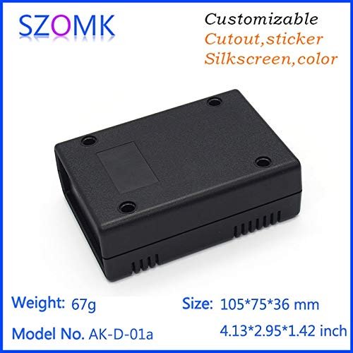 Gimax 10 pieces a lot Gimax plastic enclosure 1057535mm electronics outlet enclosures, electronical junction box