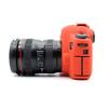 6D Case, BolinUS Fullbody Ultra-Thin Lightweight Rubber Soft Silicone Housing Case Bag Cover for Canon EOS 6D (Red) view 3