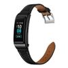 AISPORTS 18mm Quick Release Leather Watch Band for Huawei Talkband B5, Huawei Watch, Withings Activite, Nokia, Fossil, LG, Asus Smart Watch Replacement Band Mens Womens Wrist Band Bracelet, Black view 2