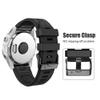 ANCOOL for Fenix 5S/6S/7S Watch Band 20mm Soft Silicone Watch Bands For Fenix 5S Plus/6S Pro/7S Pro Band(Black) view 3