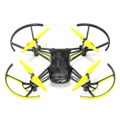 Wrapgrade Mono Skin Compatible with Tello (Black Bumpy Camo Salamander Edition)