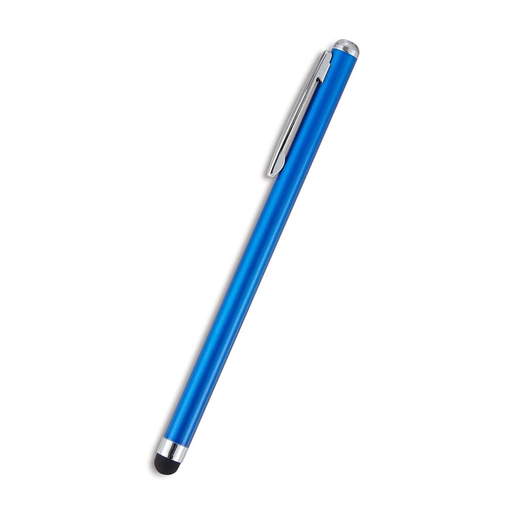 Staples Universal Slim Stylus Pen, HighPrecision Capacitive Tip for Touch Screens on iPad, iPhone, Android Tablets & Smartphones, Lightweight Design, Blue