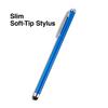 Staples Universal Slim Stylus Pen, HighPrecision Capacitive Tip for Touch Screens on iPad, iPhone, Android Tablets & Smartphones, Lightweight Design, Blue view 2