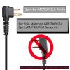HYS Covert Acoustic air Tube Earpiece Surveillance Headset with PTT & Mic for Motorola walkie-Talkie CLS1413 CLS1450 CP110 CP200 GP300 GP2000 CT150 CP040 PRO1150 SP10 XTN600 view 2