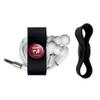 GRAPHICS & MORE Head Can You Ever Have Too Much Funny Humor Retro Headphone Earbud Cord Wrap - Charging Cable Manager - Wire Organizer Set of 2 - Black view 2