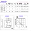 120x120x25mm 12P-230HB 12cm 230V 50/60Hz 18/16W 2Wire AC Fan view 2