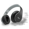 ZIHNIC Bluetooth Headphones Over-Ear, Foldable Wireless and Wired Stereo Headset Micro SD/TF, FM for Cell Phone,PC,Soft Earmuffs &Light Weight for Prolonged Wearing(Black/Gray) view 4