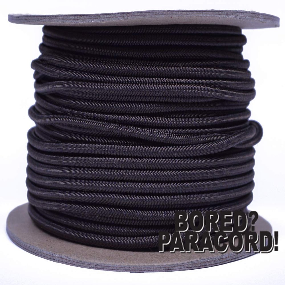 Acid Brown 1/8" Shock Cord 100 Foot Spool - Marine Grade Shock/Bungee/Stretch Cord 1/8 inch