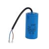 CD60 Run Capacitor 150uF 250V AC Motor Start Capacitor for Air Compressor Pump Motor with Wire Leads, Compatible with Single Phase Induction Motors view 2
