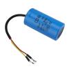 CD60 Run Capacitor 150uF 250V AC Motor Start Capacitor for Air Compressor Pump Motor with Wire Leads, Compatible with Single Phase Induction Motors view 4