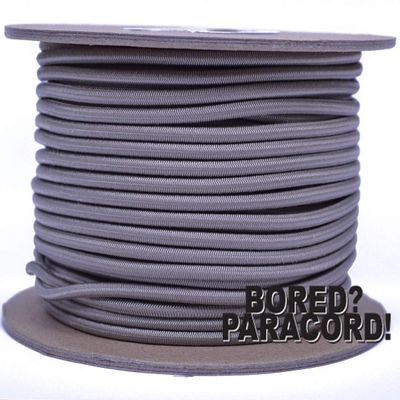 Tan 1/8" Shock Cord 100 Foot Spool - Marine Grade Shock/Bungee/Stretch Cord 1/8 inch