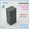 Gimax 100pcs/lot 421619 mm Gimax plastic enclosure electronics black abs case for pcb view 2