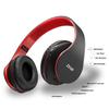 ZIHNIC Bluetooth Headphones Over-Ear, Foldable Wireless and Wired Stereo Headset Micro SD/TF, FM for Cell Phone,PC,Soft Earmuffs &Light Weight for Prolonged Wearing (Black/red) view 3
