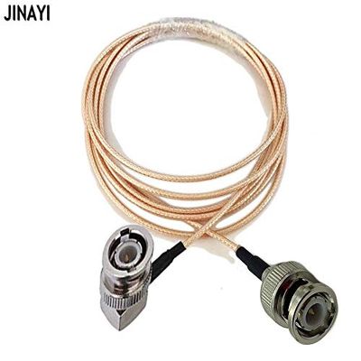 Gimax RG179 HD SDI Cable BNC male Right Angle to BNC Male Pigtail cable RG179 75ohm 1m 2m 3m 5m 10/15/20m - (Color: 30M)