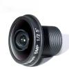 Dioche 1.8mm 180 Fisheye Lens, 5MP HD CCTV Wide Angle Panoramic Camera, Metal Construction, Black, C-Mount Compatible view 1