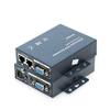 Gimax VGA extender divided into two, 300M range of signal amplifier, vga - RJ45 video extender, with two receiver view 1