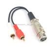 Gimax 100 Pieces shipping by DHL XLR Y Splitter Patch Cable XLR Female to 2 RCA male Adapter Cable 0.6 Feet view 3