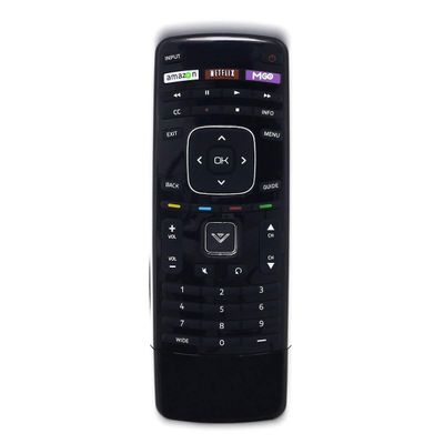 USARMT XRT302 M-GO Replacement TV Remote Control for Vizio XRT-302 Smart LCD/LED Television with MGO, Amazon, Netflix, and QWERTY Keyboard Back (098003061060/0980-0306-1060)