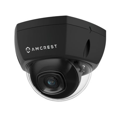 Amcrest 4K Outdoor POE IP Camera, UltraHD 8MP Security Camera, IK10 Vandal Resistant Dome, 2.8mm Lens, IP67 Weatherproof Security, Cloud & MicroSD Recording, REP-IP8M-2493EB (Renewed)