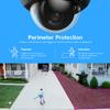 Amcrest 4K Outdoor POE IP Camera, UltraHD 8MP Security Camera, IK10 Vandal Resistant Dome, 2.8mm Lens, IP67 Weatherproof Security, Cloud & MicroSD Recording, REP-IP8M-2493EB (Renewed) view 3