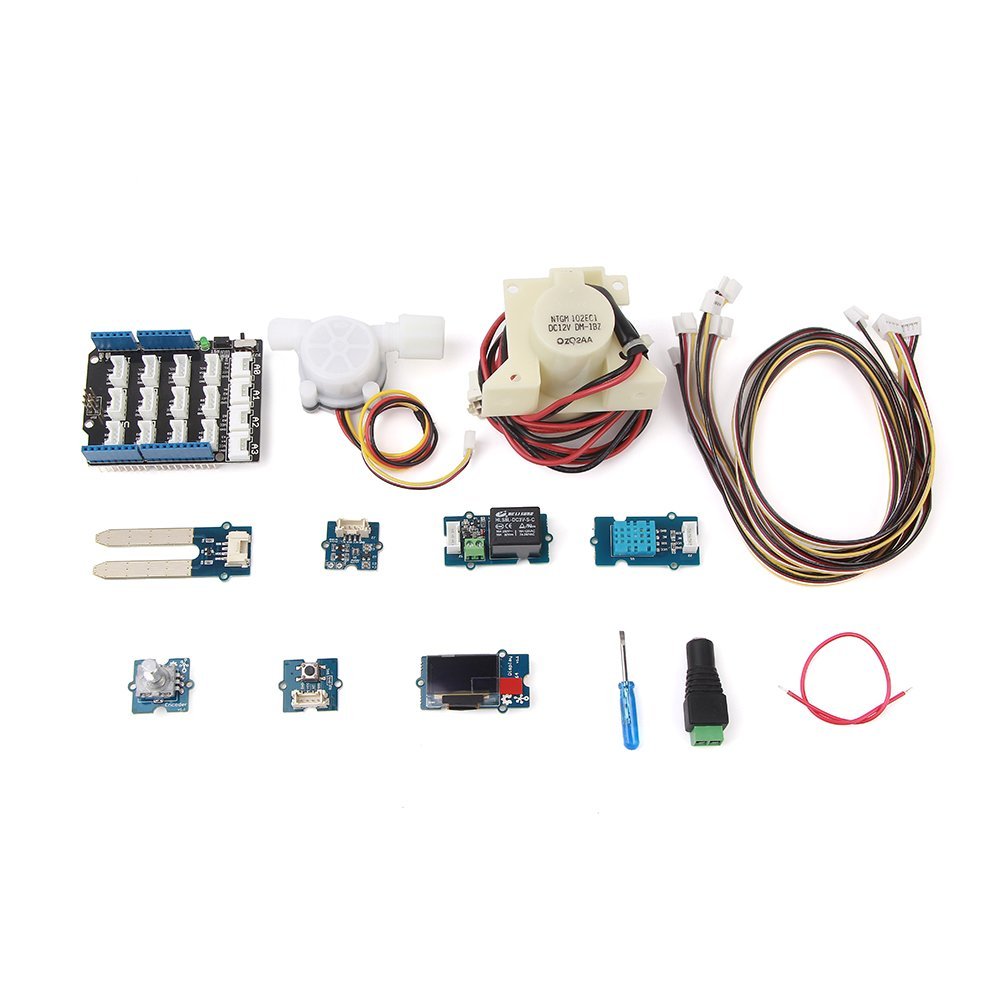 Development Boards & Kits - AVR Grove Smart Plant Care Kit for Arduino (110060130)