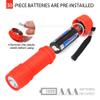 FASTPRO 10-Pack LED Mini Flashlight Set with AAA Batteries (1W) view 3