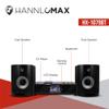 HANNLOMAX HX-1079BT CD Music System, CD Player, PLL FM Radio, Digital Alarm Clock, Bluetooth, Hi-Fi Sound Quality, LCD Display with Backlight, Remote Control Included. (Black) view 4
