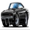 1968 Charger R/T 440 Garage Graphics & Decor 22" x48" (4ft Long) Wall Graphic Decal Sticker Man Cave Garage Decor Boys Room view 2