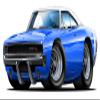 1968 Charger R/T 440 Garage Graphics & Decor 22" x48" (4ft Long) Wall Graphic Decal Sticker Man Cave Garage Decor Boys Room view 3