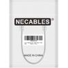NECABLES 6 Inch Short Telephone Cord Phone Cable Wall Phone Cord for Landline RJ11 6P4C Male to Male view 4