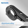 VGEBY Handlebar Extender, Aluminum Alloy Handlebar Extension Bracket Lamp Phone Holder Rack (Black 10cm Alloy Tube) and Spare Parts Handlebar Extender view 2