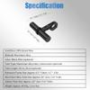 VGEBY Handlebar Extender, Aluminum Alloy Handlebar Extension Bracket Lamp Phone Holder Rack (Black 10cm Alloy Tube) and Spare Parts Handlebar Extender view 4