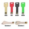MEINAMI Customized Key Shape USB Flash Drive Thumb Drive Personalized Metal Memory Stick 2GB 500 Pack view 3