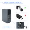 PKPOWER 12V AC Adapter Power Supply with 2M Cord, Center Positive, for 3.5" External Hard Drive Enclosure Docking Station, NAS RAID Cabinet, Replacement AC DC Adapter Charger view 2