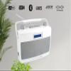 HANNLOMAX HX-500R Portable AM/FM Radio, Bluetooth, USB Port for MP3 Playback, Aux-in, AC/DC Dual Power Source. (White) view 3