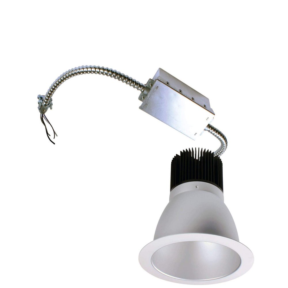 TDH Lighting 6 Inch 0-10v Dimmable Commercial Recessed Downlight Retrofit Kit with Haze Clear Reflector. (3000K, 21 Watts)
