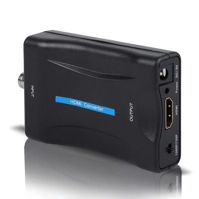 BNC to Converter, 1080P/720P HD Display BNC Female to Video Converter Adapter Box for Security Camera CCTV Moniter