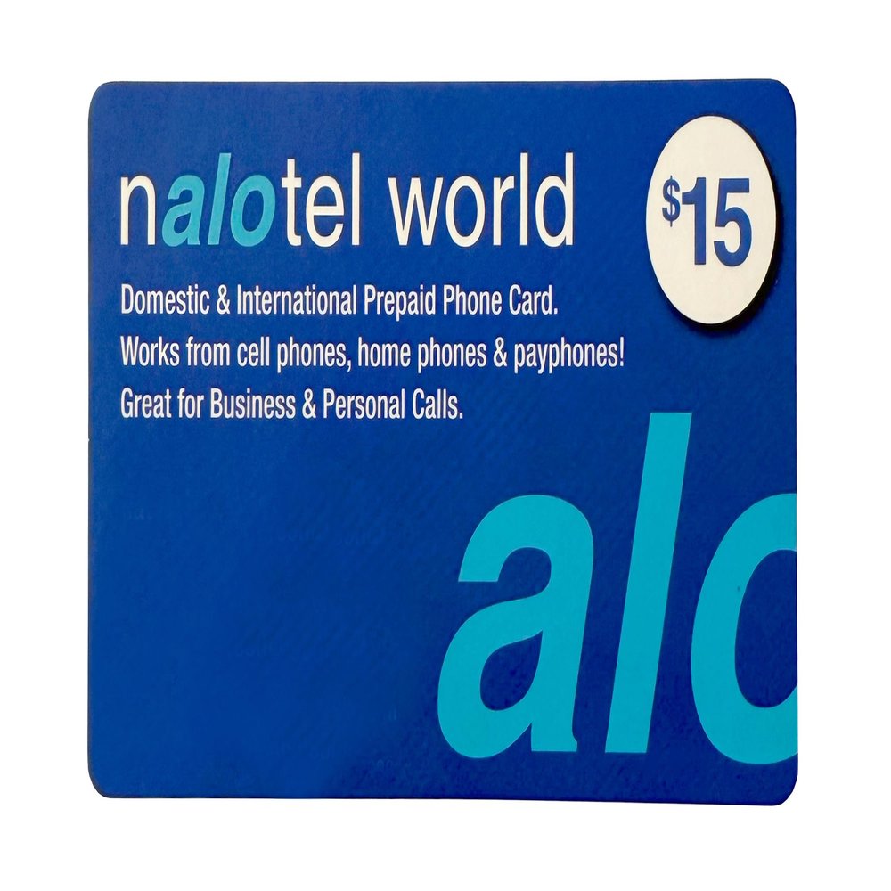 Phone Card for International & Domestic Calls, Prepaid Calling Card for Any Phones & Payphones | $15 USD
