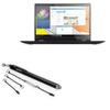 BoxWave Stylus Pen Compatible with Lenovo Flex 15 (15.6 in) - EverTouch Capacitive Stylus, Fiber Tip Capacitive Stylus Pen - Jet Black view 1