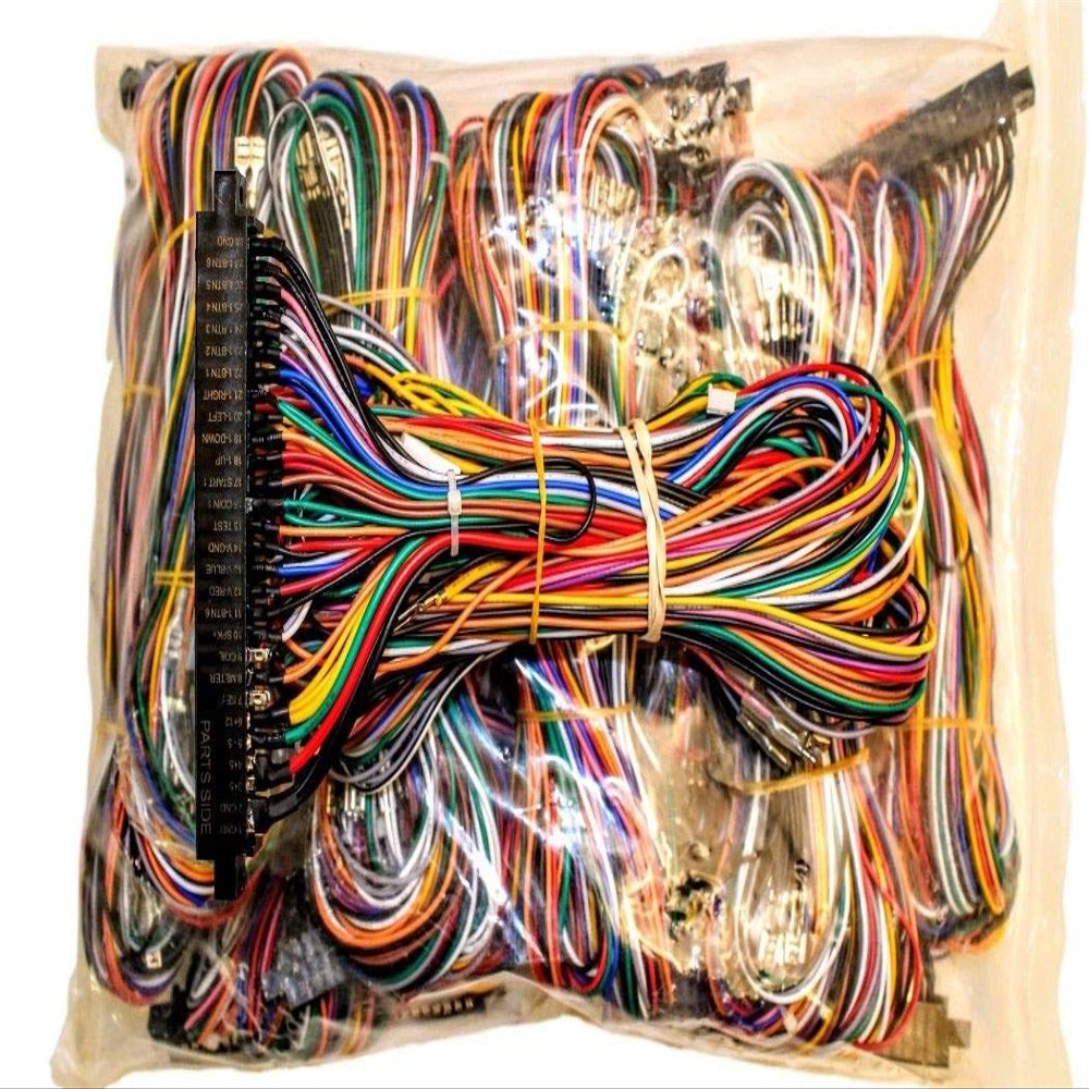 Jamma Plus Board Full Cabinet Wiring Harness Loom for Jamma PCB Boards (10 Pack)