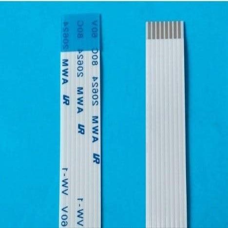 Gimax 10pcs Flexible flat cable FFC 8 PIN 0.5 mm pitch Ribbon Same sides Length 60 70 100 120 150 200 250 300 350 400 450 500 mm - (Color: 100mm Length)