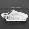 Tent Clips, 20Pcs Alligator Mouth Tarp Clamps Heavy Duty Plastic Fasteners for Camping Tarps Awnings Canopies and Outdoor Gear Accessories view 4