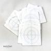 New 20pcs Reflector Sheet 50 x 50mm Reflective Tape Target view 3
