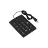 Number Pad Numeric Keypad, Portable Mini USB Numeric Keypad Number Keyboard for Laptop view 1