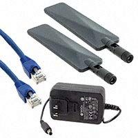 DIGI 76002062 Accessory KIT - AC PWR STD Temperature US Plug, (1) Power Supply (2) LTE Antennas (1) Ethernet Cable, Used with Transport WR11XT