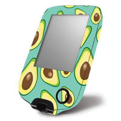 MightySkins Skin Compatible with Abbott Freestyle Libre 1 & 2 - Seafoam Avocados | Protective, Durable, and Unique Vinyl Decal wrap Cover | Easy to Apply, Remove, and Change Styles | Made in The USA