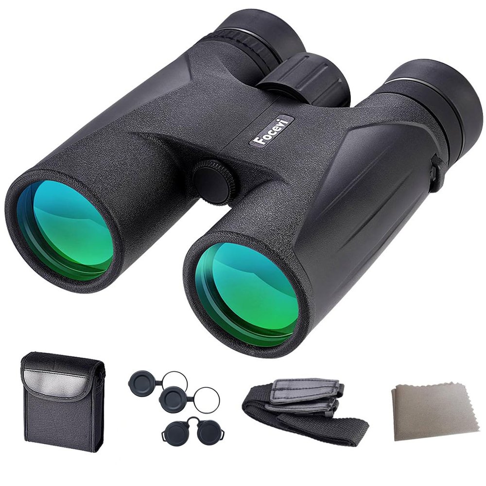 100% Waterproof BAK4 Binoculars for Adults;10x42 Binocular for Bird Watching,Hiking,Travel,Stargazing;HD Telescope; Long Vision Distance