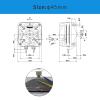 M4Q045-EF01-01 Ebm Papst Fan 230VAC 0.75/0.65A Condenser Motor Fan view 3